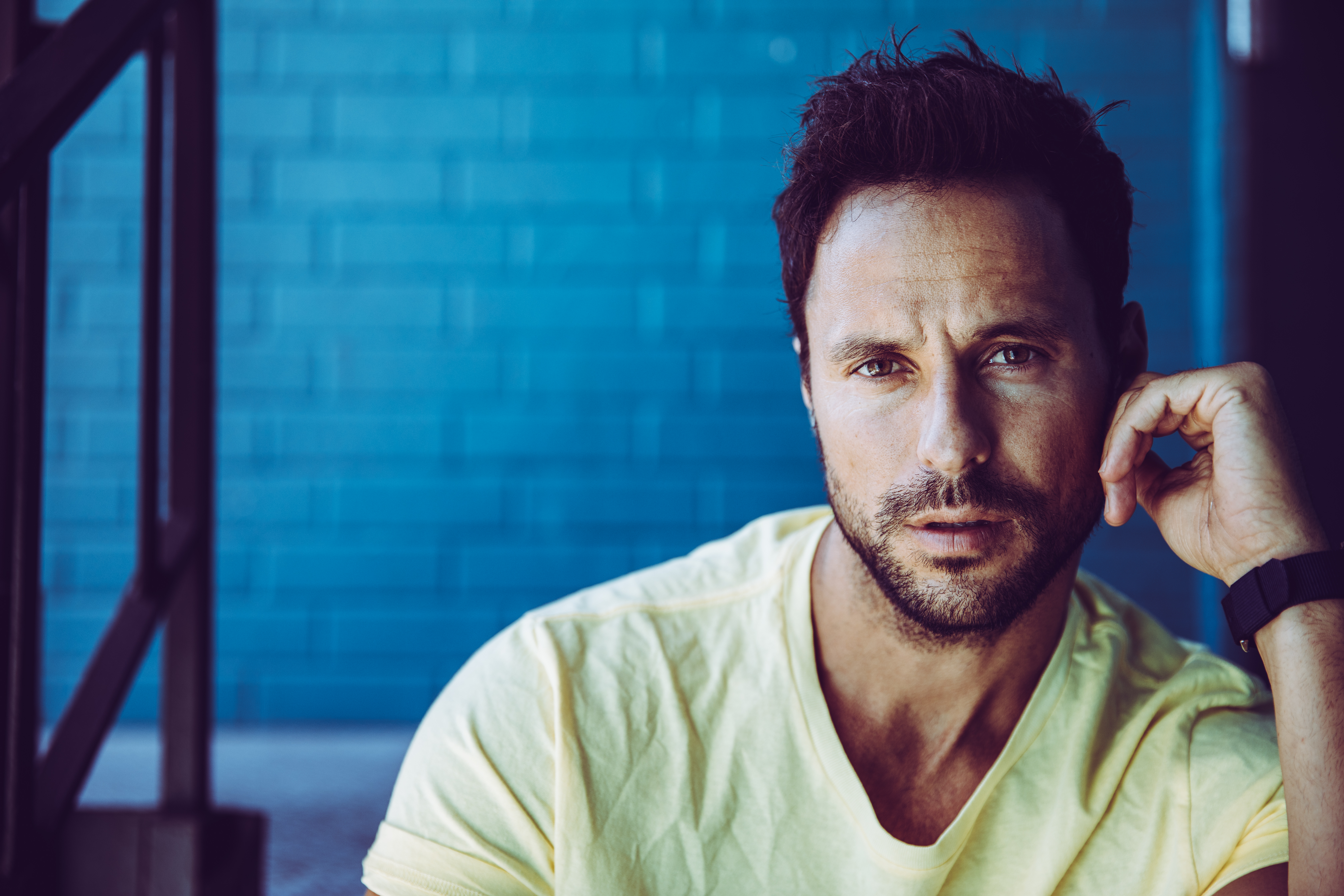 Newport Beach male model portrait lido marina village